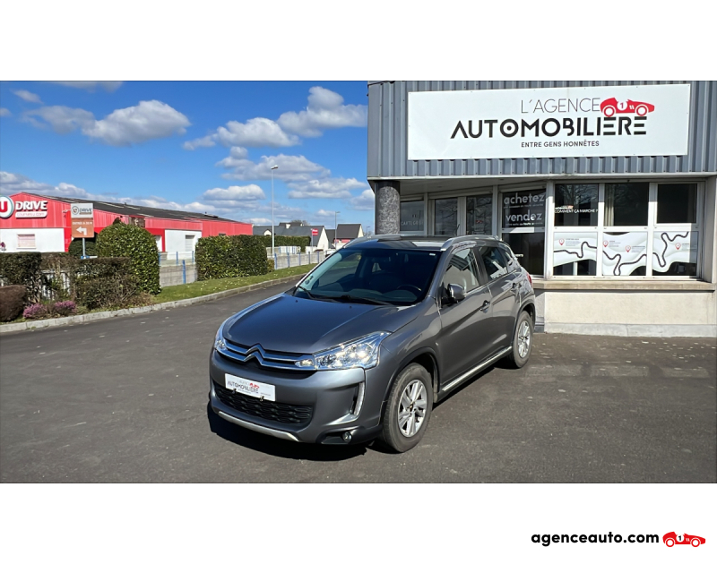 Achat voiture occasion, Auto occasion pas cher | Agence Auto Citroen C4 Aircross 1.6 HDI 115 S&S 4X2 Feel Edition BVM6 Gris Année 2017 Manuelle Diesel