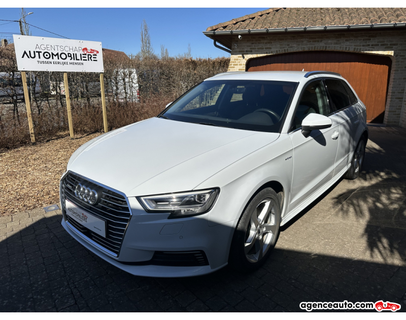 Aankoop Gebruikte Auto, Goedkope Gebruikte Auto | Agence Auto Audi A3 1,4 Blanc Jaar 1905 Automatique Hybride