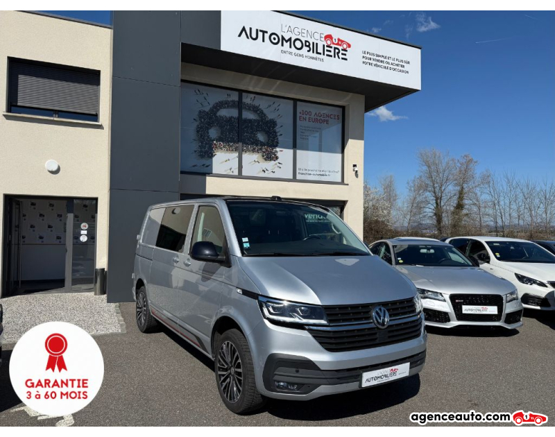 Achat voiture occasion, Auto occasion pas cher | Agence Auto Volkswagen Transporter FOURGON 6.1 VAN 2.0 TDI 150 CV DSG7 L1H1 EDITION Gris Année 2020 Automatique Diesel