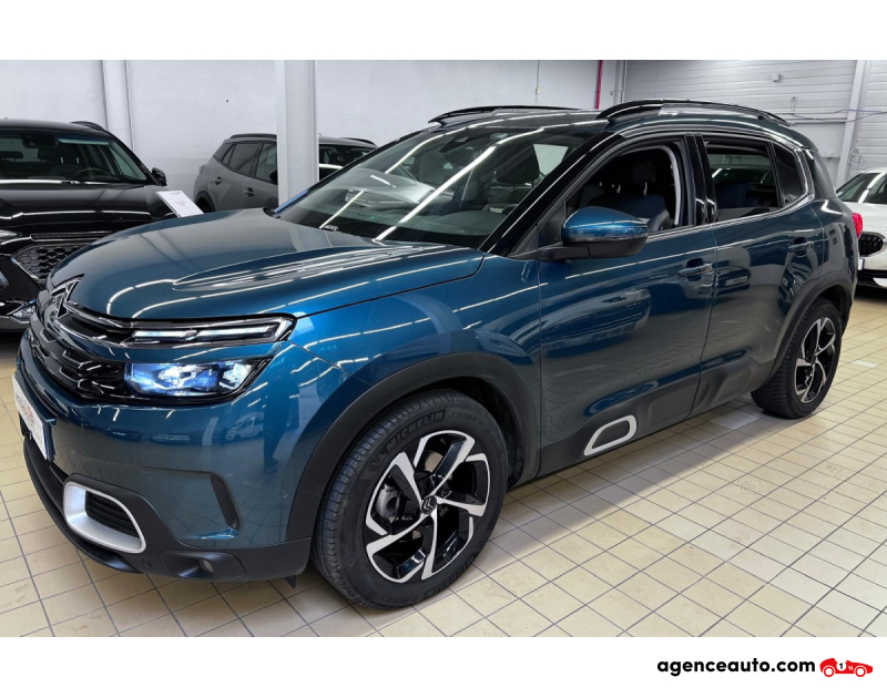 Gebrauchtwagenkauf, Günstige Gebrauchtwagen | Automobilienagentur Citroen C5 Aircross 2.0 BLUEHDI 180 S&S SHINE EAT8 Argent Jahr 2019 Automatique Diesel