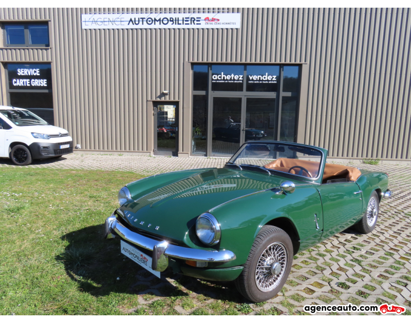Achat voiture occasion, Auto occasion pas cher | Agence Auto Triumph Spitfire Mk3 Vert Année 1968 Manuelle Essence