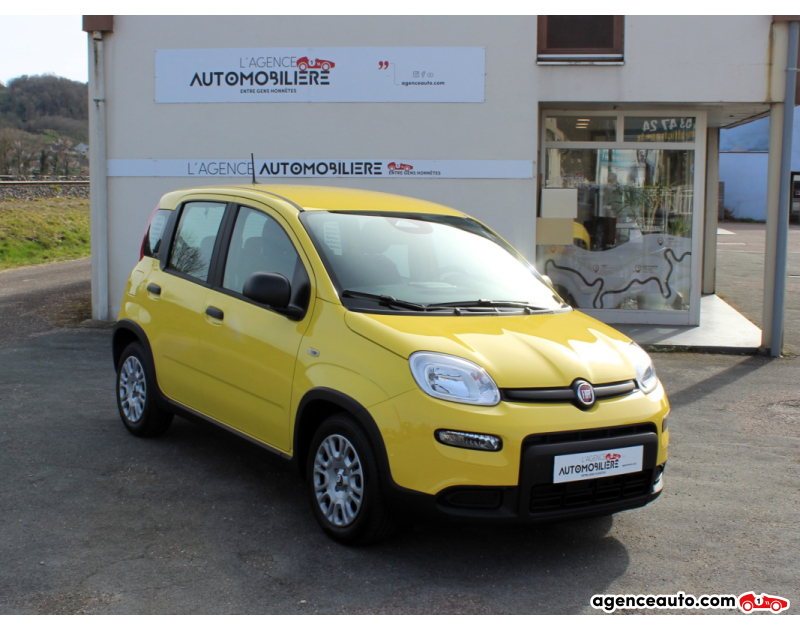 Achat voiture occasion, Auto occasion pas cher | Agence Auto Fiat Panda Classic 1.0 70 CH BSG S&S City 350 KILOMETRES Jaune Année 2025 Manuelle Essence