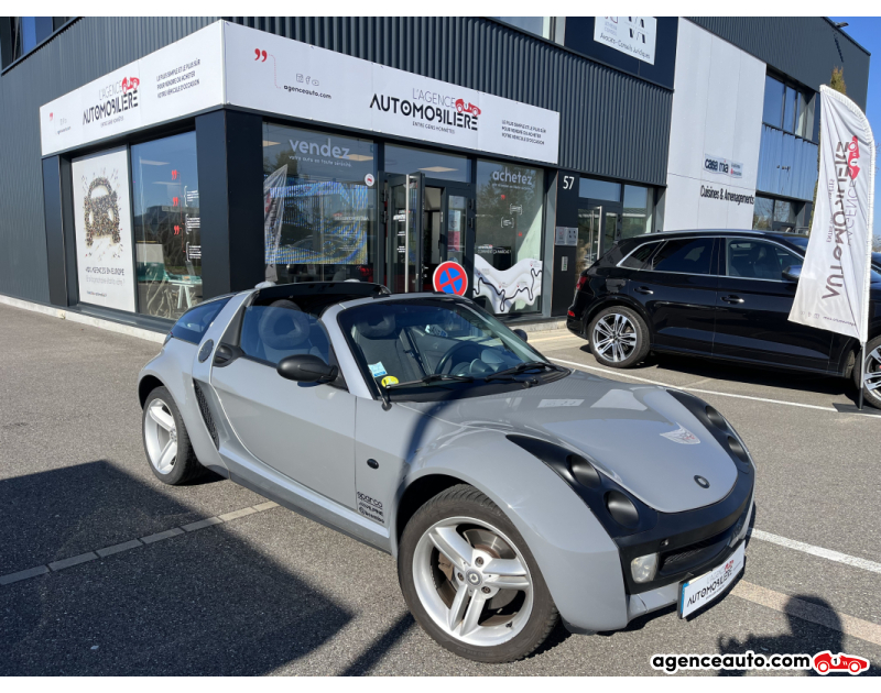 Aankoop Gebruikte Auto, Goedkope Gebruikte Auto | Agence Auto Smart Roadster COUPÉ (452) 0.7i 82CV BOITE AUTO Gris Jaar 2003 Automatique Essence