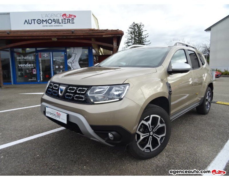 Aankoop Gebruikte Auto, Goedkope Gebruikte Auto | Agence Auto Dacia Duster 1.5 BLUEDCI 115 PRESTIGE 4X4 Champagne Jaar 2020 Manuelle Diesel