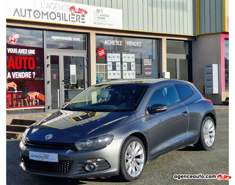Achat voiture occasion, Auto occasion pas cher | Agence Auto Volkswagen Scirocco 1.4 TSI 160 CH Gris Année 2012 Manuelle Essence