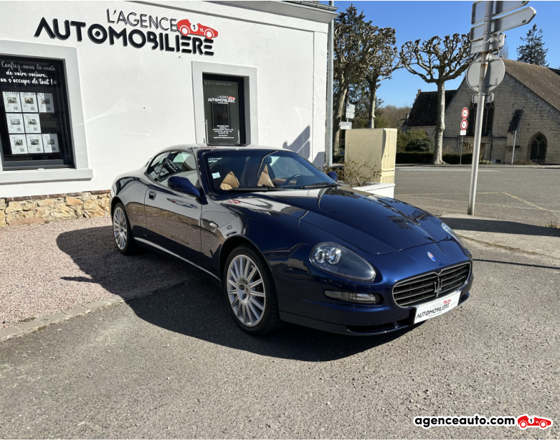 Compra de Coches Usados, Coches Usados Baratos %'|'% Agence Auto Maserati Coupé GT 4.2 V8 390ch 4200 Bleu Año 2005 Automatique Essence