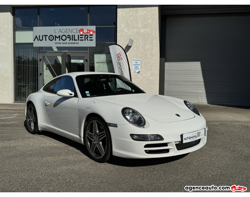 Acquisto Auto Usate, Auto Usate Economiche | Agenzia Automobiliare Porsche 911 997 CARRERA 4S 3.8  355 CH/Toit Ouvrant Blanc Anno 2007 Manuelle Essence