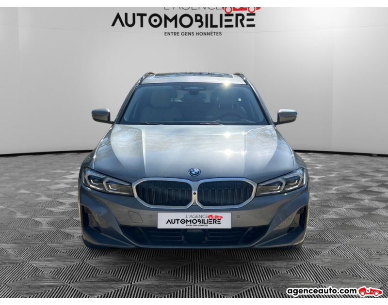 Achat voiture occasion, Auto occasion pas cher | Agence Auto Bmw Série 3 320e Touring PHEV/4X4/Cuir/Toit panoramique/Head Up Display/Attache remorque/Garantie BMW Argent Année 2023 Automatique Hybride rechargeable