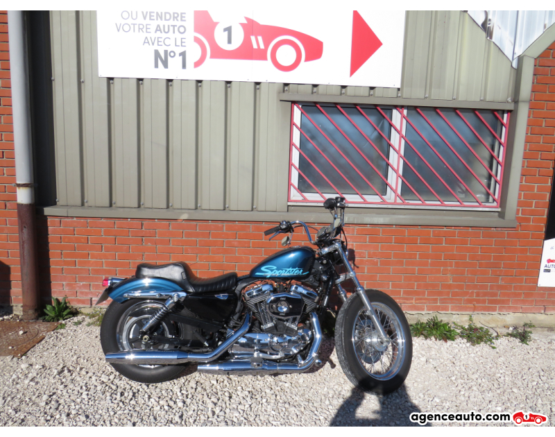 Achat voiture occasion, Auto occasion pas cher | Agence Auto Harley Davidson Sportster xl 1200 modèle unique Bleu Année 2010 Manuelle Essence