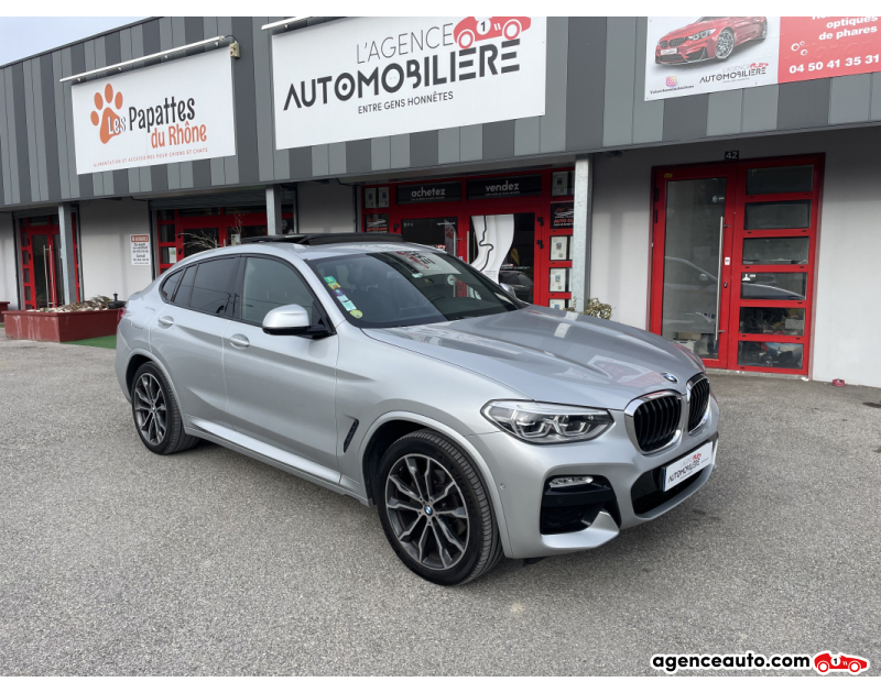 Achat voiture occasion, Auto occasion pas cher | Agence Auto Bmw X4 (G02) xDrive 20d 190 cv M Sport Gris Année 2018 Automatique Diesel