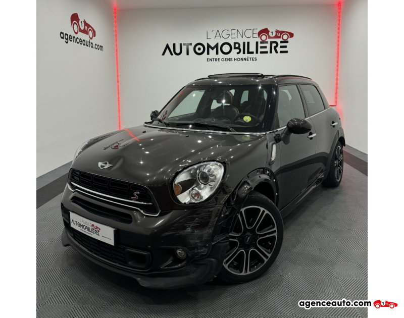 Acquisto Auto Usate, Auto Usate Economiche | Agenzia Automobiliare Mini Countryman COUNTRYMAN COOPER SD JOHN COOPER WORKS 2.0 143CV BVA TOIT OUV/CUIR CHAUF/GPS/BLUETOOTH/CLIM AUTO Marron Anno 2016 Automatique Diesel