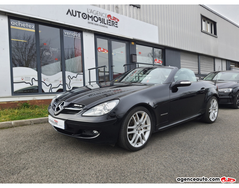 Achat voiture occasion, Auto occasion pas cher | Agence Auto Mercedes SLK 200 KOMPRESSOR 163 CH BVA Noir Année 2008 Automatique Essence