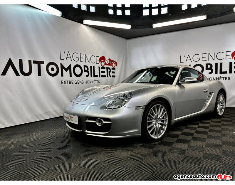Aankoop Gebruikte Auto, Goedkope Gebruikte Auto | Agence Auto Porsche Cayman 3.4 295 S (entretien Porsche) Gris Jaar 2006 Manuelle Essence