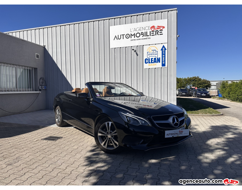 Acquisto Auto Usate, Auto Usate Economiche | Agenzia Automobiliare Mercedes Classe E 250 2.0 i 16V 7G-TRONIC 211 cv CABRiOLET Noir Anno 2015 Automatique Essence