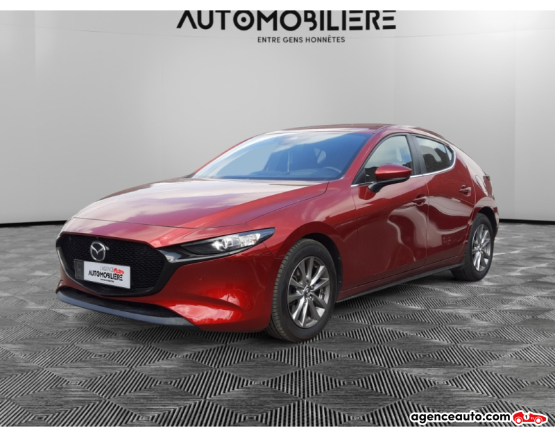 Achat voiture occasion, Auto occasion pas cher | Agence Auto Mazda Mazda 3 ** Réservé ** Hatchback 2.0i e-Skyactiv-G Skycruise 122Ch Boite Manuelle 6V *TVA*/Garantie 12Mois Rouge Année 2019 Manuelle Essence