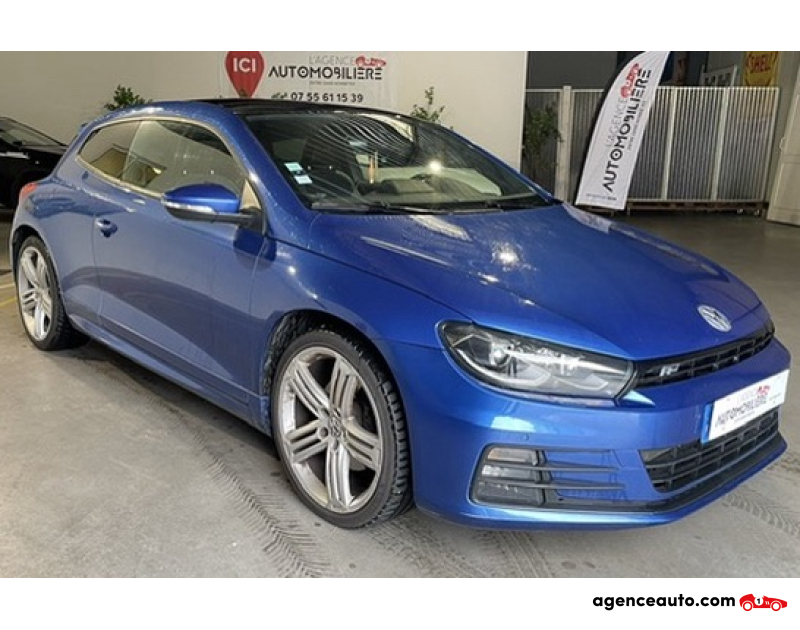 Acquisto Auto Usate, Auto Usate Economiche | Agenzia Automobiliare Volkswagen Scirocco II (2) 2.0 TSI SPORTLINE 220ch BlueMotion Technology DSG 6 Bleu Anno 2015 Automatique Essence