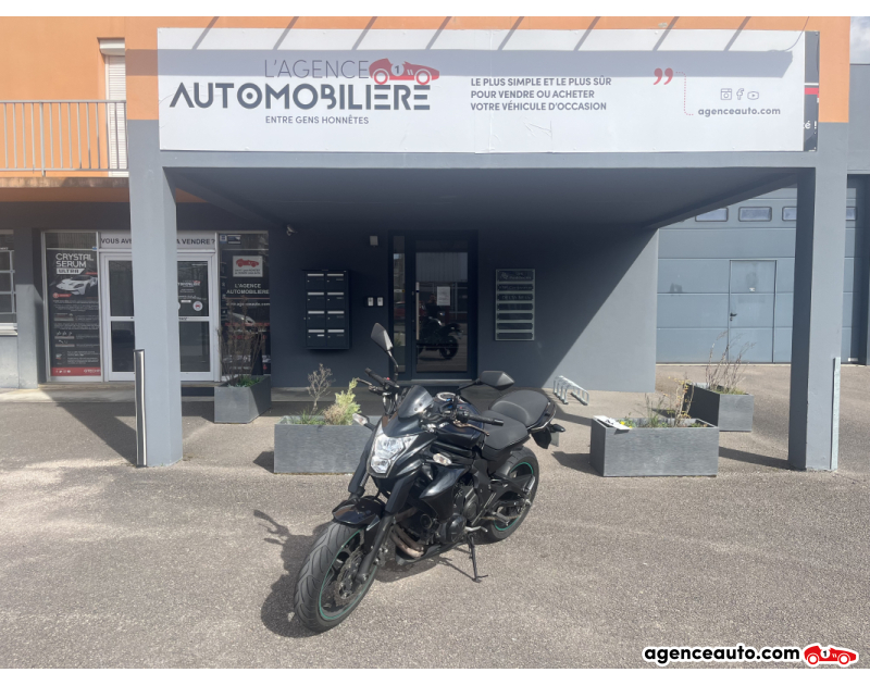 Achat voiture occasion, Auto occasion pas cher | Agence Auto Kawasaki ER6N 47.5 ch Noir Année 2014 Manuelle Essence
