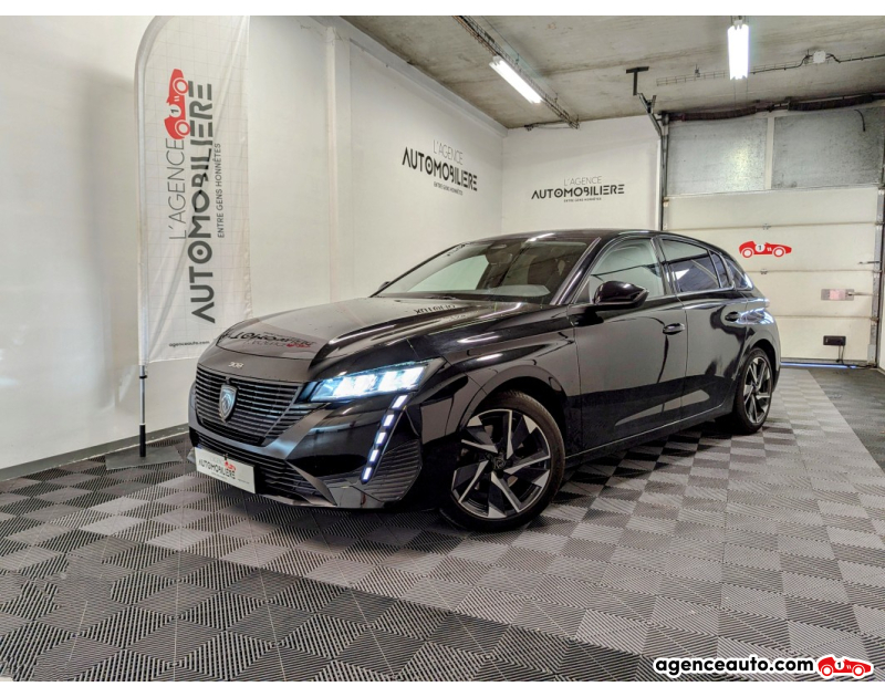 Achat voiture occasion, Auto occasion pas cher | Agence Auto Peugeot 308 1.5 BLUEHDI 130CH S&S ACTIVE PACK Noir Année 2022 Automatique Diesel