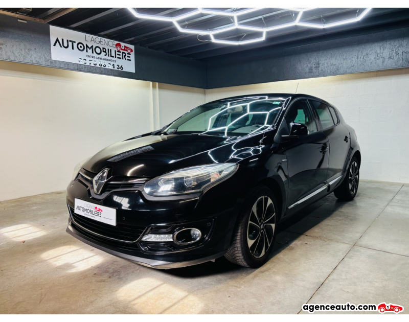 Achat voiture occasion, Auto occasion pas cher | Agence Auto Renault Megane Megane 3 1.5 dCi 110 CV BOSE Noir Année 2014 Manuelle Diesel
