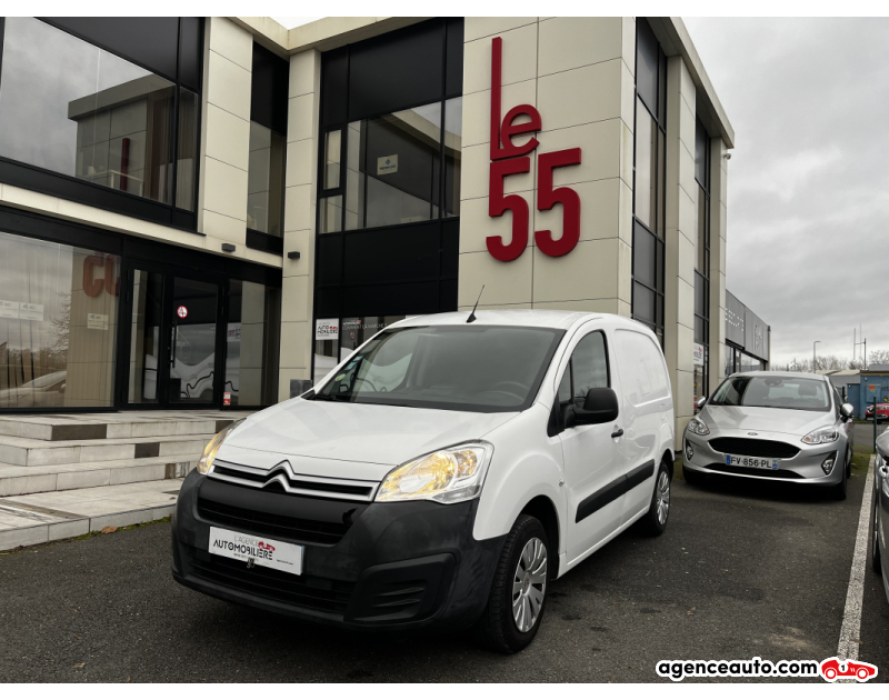 Achat voiture occasion, Auto occasion pas cher | Agence Auto Citroen Berlingo 1.6 BLUEHDI 100 BUSINESS (ENTRETIEN CITROËN) Blanc Année 2017 Manuelle Diesel