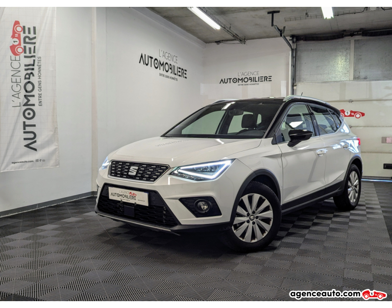 Achat voiture occasion, Auto occasion pas cher | Agence Auto Seat Arona 1.0 ECOTSI 110 S&S XCELLENCE DSG7 + PREMIERE MAIN Blanc Année 2021 Automatique Essence