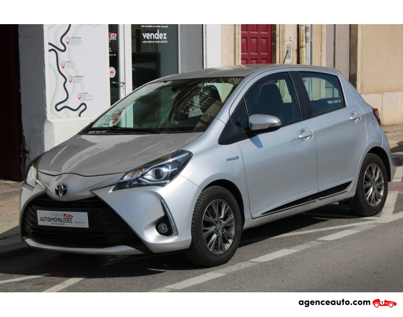 Compra de Coches Usados, Coches Usados Baratos %'|'% Agence Auto Toyota Yaris 1.5 VVTI 100H 75 HYBRID FULL-HYBRID COLLECTION BVA Gris Año 2017 Automatique Hybride