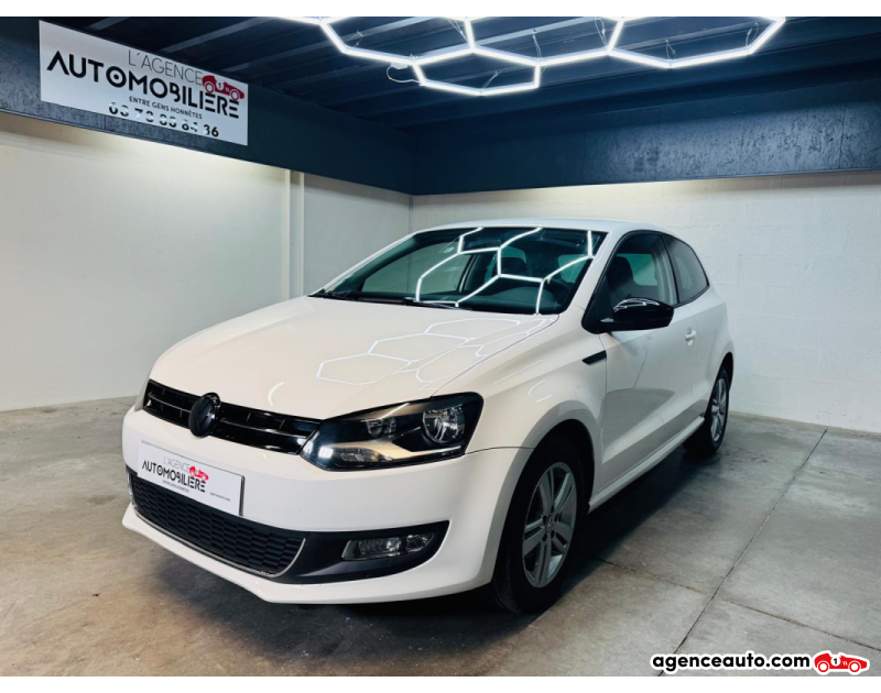 Compra de Carros Usados, Carros Usados Baratos | Auto Immo Volkswagen Polo Match 1.2 i 12V 60 cv Blanc Ano 2012 Manuelle Essence