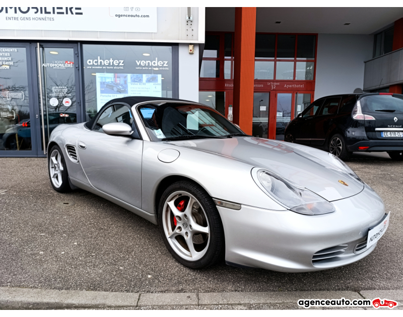 Aankoop Gebruikte Auto, Goedkope Gebruikte Auto | Agence Auto Porsche Boxster 986 Cabriolet 3.2i 260cv Boxster S Gris Jaar 2004 Manuelle Essence