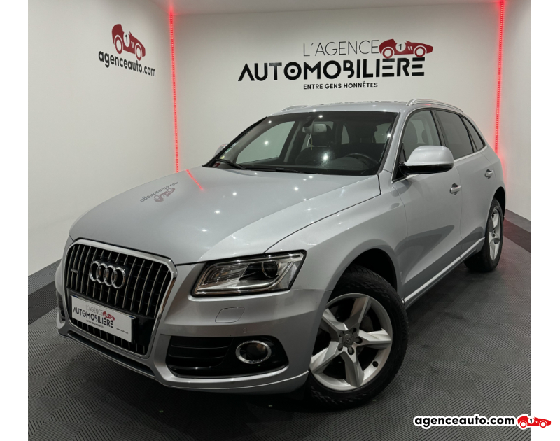 Compra de Coches Usados, Coches Usados Baratos %'|'% Agence Auto Audi Q5 Q5 2.0 TDI 190CV S-TRONIC 7 QUATTRO AMBITION SIEGES SPORT CUIR-ALCANTARA/GPS/BLUETOOTH/REGULATEUR Gris Año 2017 Automatique Diesel