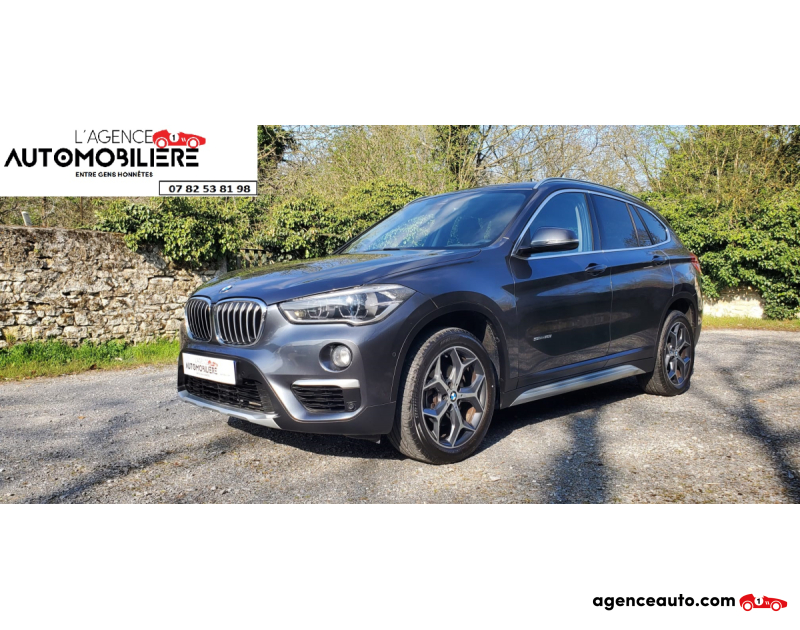 Gebrauchtwagenkauf, Günstige Gebrauchtwagen | Automobilienagentur Bmw X1 S-Drive 18I X-Line DKG7 12000 kms !! Gris Jahr 2017 Automatique Essence