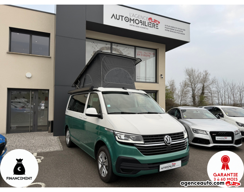 Acquisto Auto Usate, Auto Usate Economiche | Agenzia Automobiliare Volkswagen California T6.1 2.0 TDI 150 BEACH CAMPER DSG7 Vert Anno 2023 Automatique Diesel