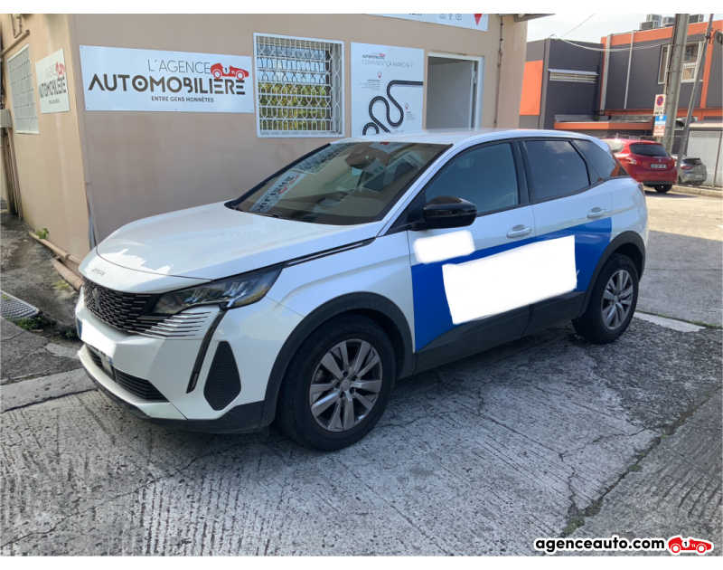 Achat voiture occasion, Auto occasion pas cher | Agence Auto Peugeot 3008 1.5 BLUEHDI 130 S&S ACTIVE PACK EAT8 Blanc Année 2023 Automatique Diesel