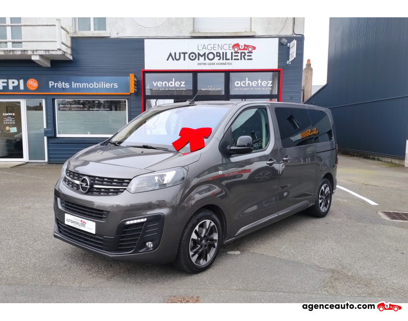 Achat voiture occasion, Auto occasion pas cher | Agence Auto Opel Zafira Life L2 2.0 D 180ch BVA8 Business Elegance 8 places Gris Année 2022 Automatique Diesel