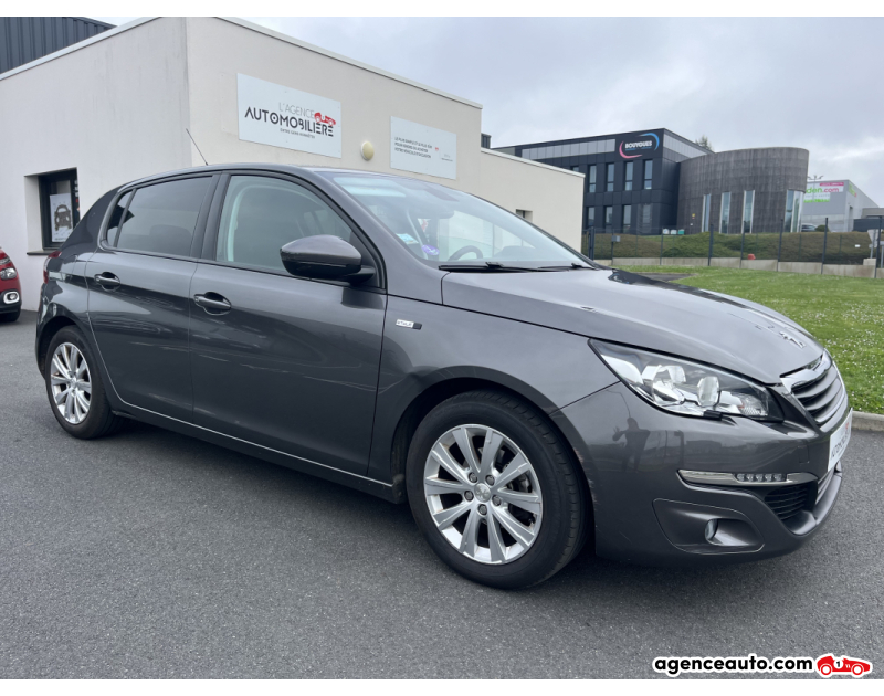 Aankoop Gebruikte Auto, Goedkope Gebruikte Auto | Agence Auto Peugeot 308 1.2L 110CH STYLE / DISTRIBUTION OK Gris Jaar 2017 Manuelle Essence