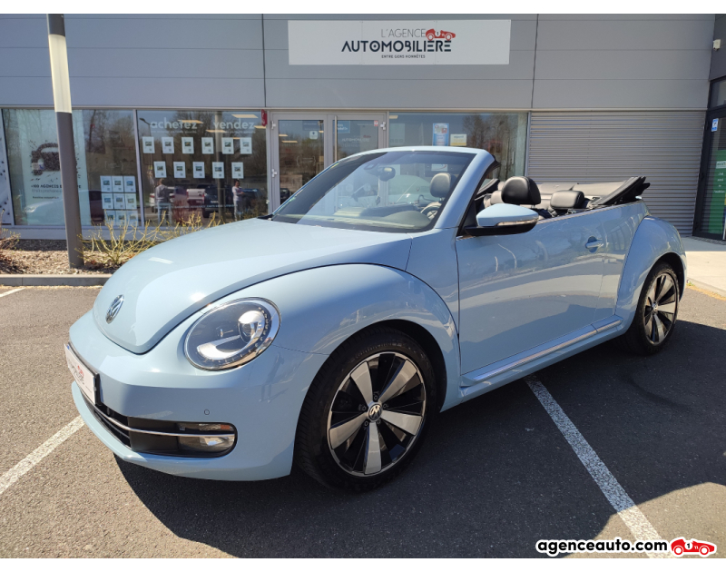 Compra de Coches Usados, Coches Usados Baratos %'|'% Agence Auto Volkswagen Coccinelle CABRIOLET 105ch 1.2TSI COUTURE EXCLUSIVE Bleu Año 2014 Automatique Essence