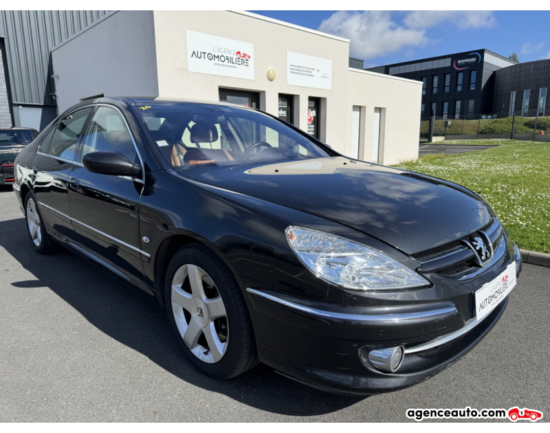 Gebrauchtwagenkauf, Günstige Gebrauchtwagen | Automobilienagentur Peugeot 607 Phase 2 2.2 HDi 136 BVM6 TITANE Noir Jahr 2006 Manuelle Diesel