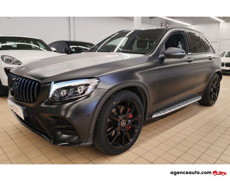 Achat voiture occasion, Auto occasion pas cher | Agence Auto Mercedes Classe GLC AMG 43 4MATIC BVA9 Noir Année 2017 Automatique Essence