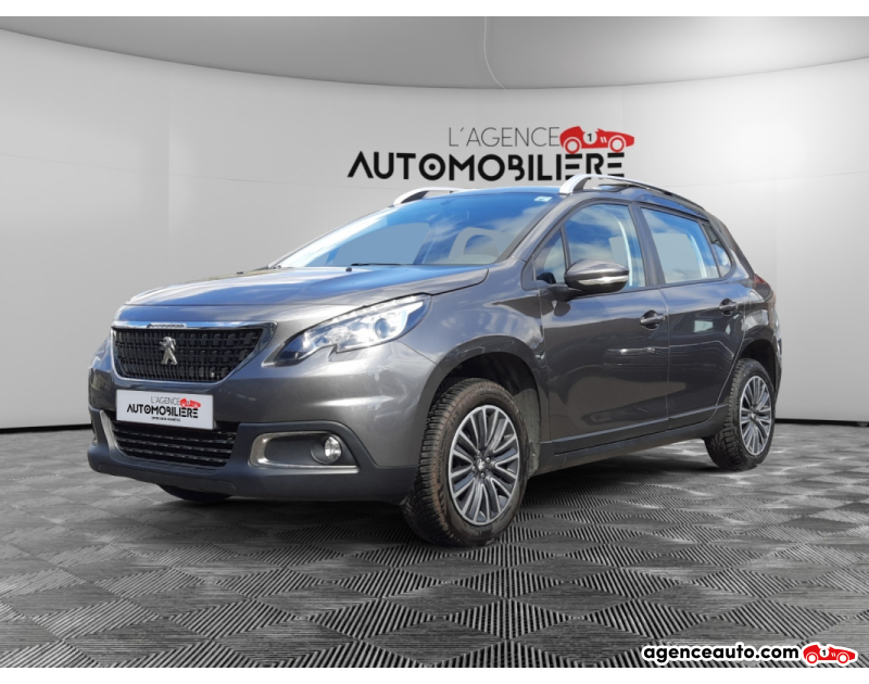 Achat voiture occasion, Auto occasion pas cher | Agence Auto Peugeot 2008 1.2i Allure 82Ch Boite Manuelle 5V/ Garantie 12 Mois Gris Année 2017 Manuelle Essence