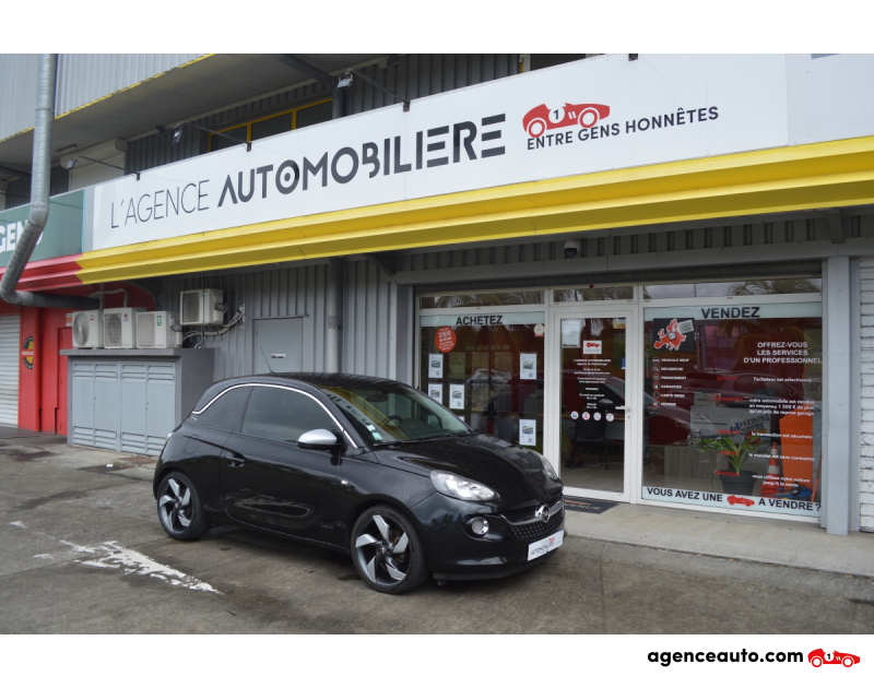Compra de Carros Usados, Carros Usados Baratos | Auto Immo Opel Adam 1.4 TWINPORT 100 GLAM Noir Ano 2014 Manuelle Essence