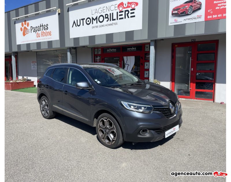 Acquisto Auto Usate, Auto Usate Economiche | Agenzia Automobiliare Renault Kadjar 1.2 Tce 130 cv Intens Gris Anno 2015 Manuelle Essence