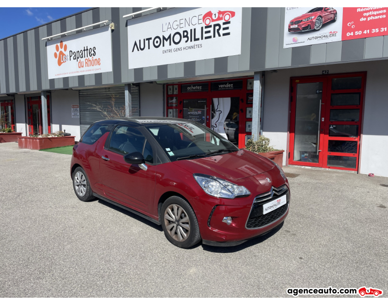 Achat voiture occasion, Auto occasion pas cher | Agence Auto Citroen DS3 1.4 VTi 16V Airdream Rouge Année 2011 Manuelle Essence