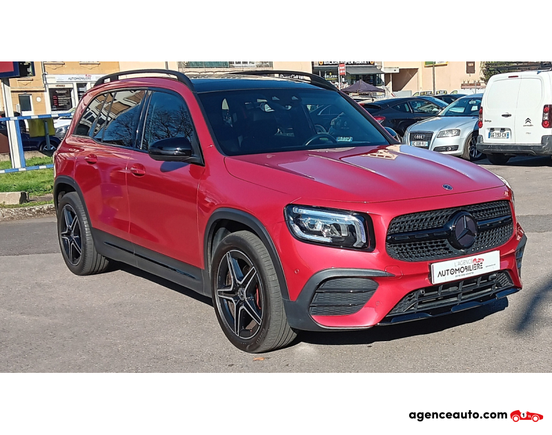 Compra de Coches Usados, Coches Usados Baratos %'|'% Agence Auto Mercedes GLB 200D  Pack-AMG  8G-TRONIC 150 Cv Rouge Año 2021 Automatique Diesel