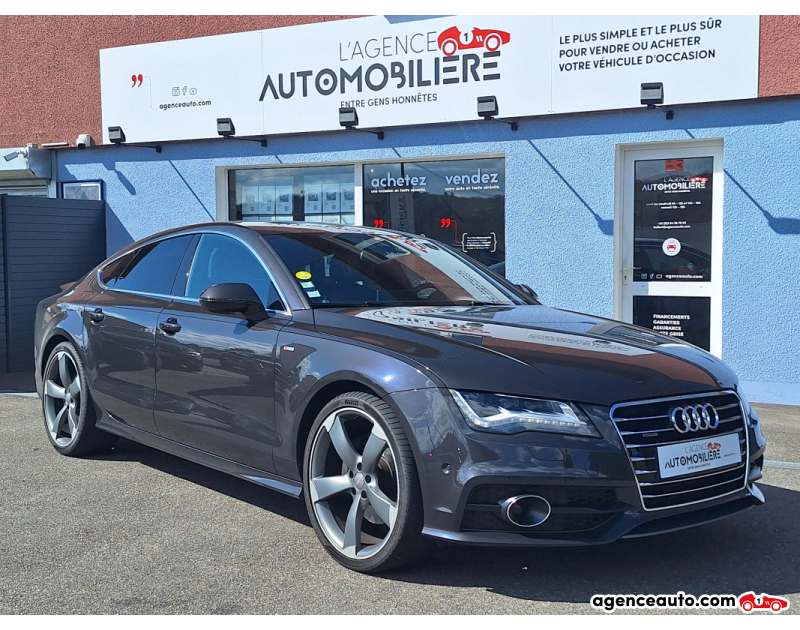 Gebrauchtwagenkauf, Günstige Gebrauchtwagen | Automobilienagentur Audi A7 SPORTBACK 3.0 TDI V6 245 S LINE QUATTRO Gris Jahr 2012 Automatique Diesel