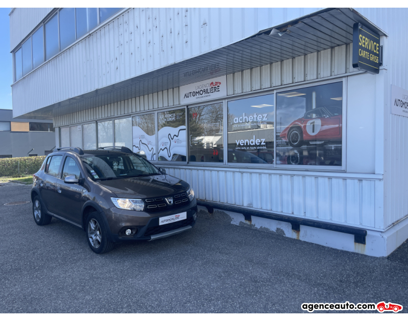 Achat voiture occasion, Auto occasion pas cher | Agence Auto Dacia Sandero II 0.9 TCe 90 CV Stepway - GARANTIE 12 MOIS Marron Année 2018 Manuelle Essence