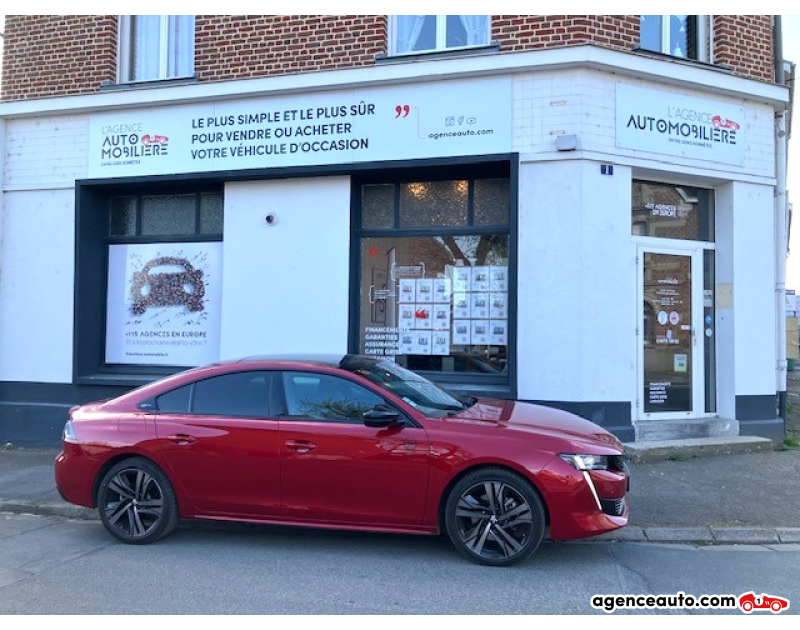 Achat voiture occasion, Auto occasion pas cher | Agence Auto Peugeot 508 FIRST EDITION II Berline EAT8 S&S 225 cv Boîte auto Rouge Année 2018 Automatique Essence