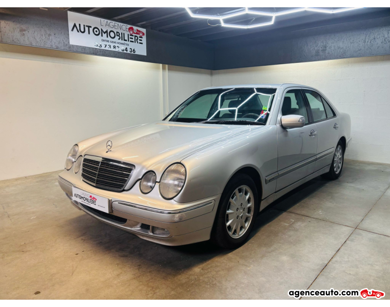 Achat voiture occasion, Auto occasion pas cher | Agence Auto Mercedes Classe E 200 CDI 2.2 116 CH ELEGANCE Argent Année 2000 Manuelle Diesel