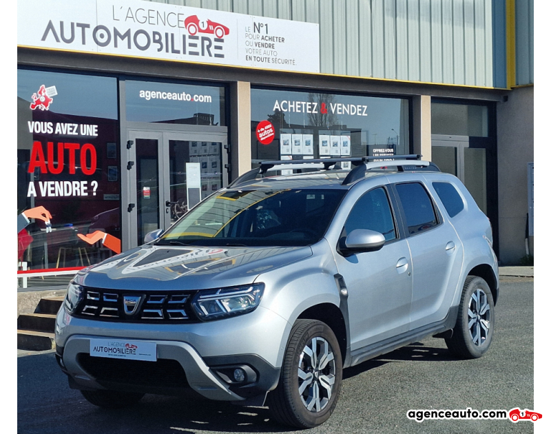 Achat voiture occasion, Auto occasion pas cher | Agence Auto Dacia Duster 1.5 BLUE DCI 115 CH PRESTIGE Gris Année 2022 Manuelle Diesel