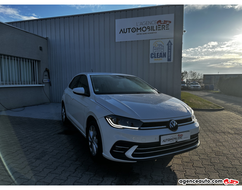 Gebrauchtwagenkauf, Günstige Gebrauchtwagen | Automobilienagentur Volkswagen Polo 1.0 TSI 12V BMT 95 cv Blanc Jahr 2023 Manuelle Essence