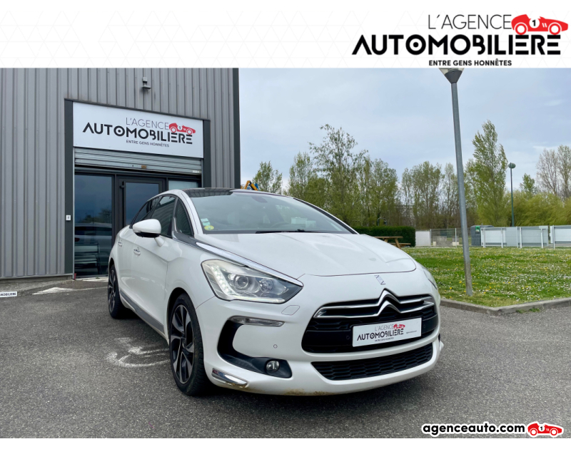 Acquisto Auto Usate, Auto Usate Economiche | Agenzia Automobiliare Citroen DS5 2.0 HDI 160 EXECUTIVE BVA Blanc Anno 2012 Automatique Diesel