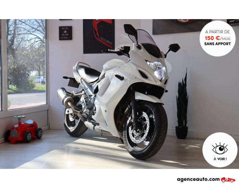 Achat voiture occasion, Auto occasion pas cher | Agence Auto Suzuki Gsx-F 650 (Origine FR, Silencieux Mivv, LED) Blanc Année 2010 Manuelle Essence